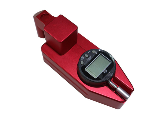 Indicador de grueso de marca de camino de la aleación de aluminio del color rojo con la resolución mínima de ±0.1mm