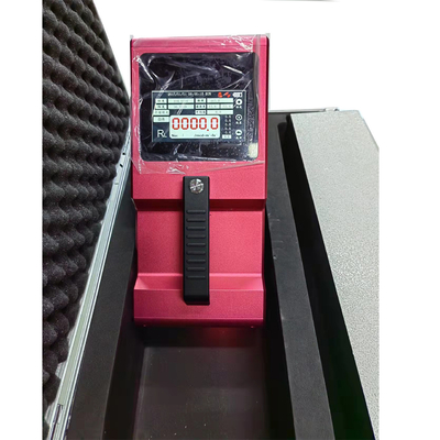 En el sitio que mide Retroreflectometer con procedimiento simple de la calibración