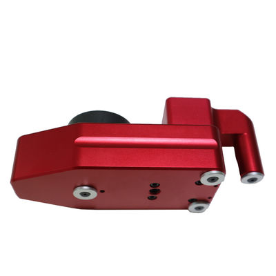 Medición precisa del espesor de las marcas viales rojas con precisión de 0.02 mm