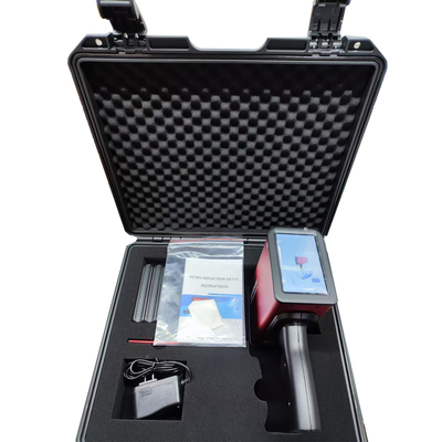 Medidor retro reflectante compacto con fuente de alimentación de 6V CC -4° Ángulo de incidencia y 0.2° Ángulo de observación