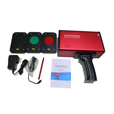 Ángulo de incidencia -4° Datos de ensayo 999 del medidor retrorreflector para mediciones precisas en entornos industriales