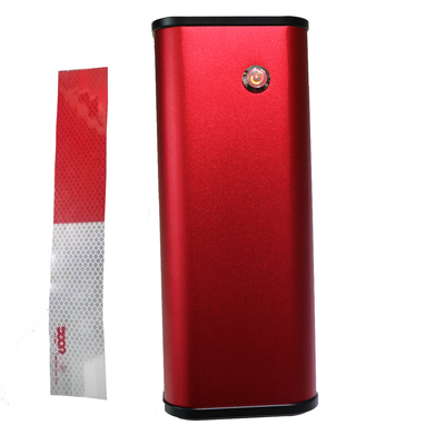 Medidor retro reflectante amarillo gris con interfaz RS232 y fuente de alimentación de 6V CC