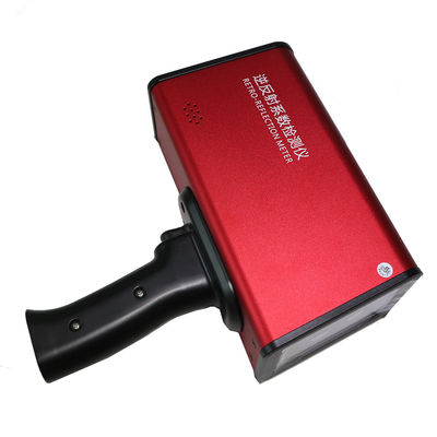 Gris amarillo 2000mAh Retroreflectometer móvil una detección dominante